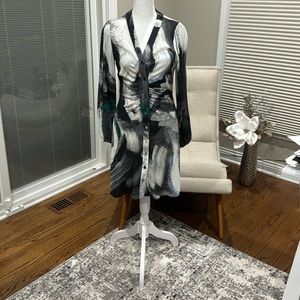 Diane Von Furstenberg
Calico Printed Button-Down Dress